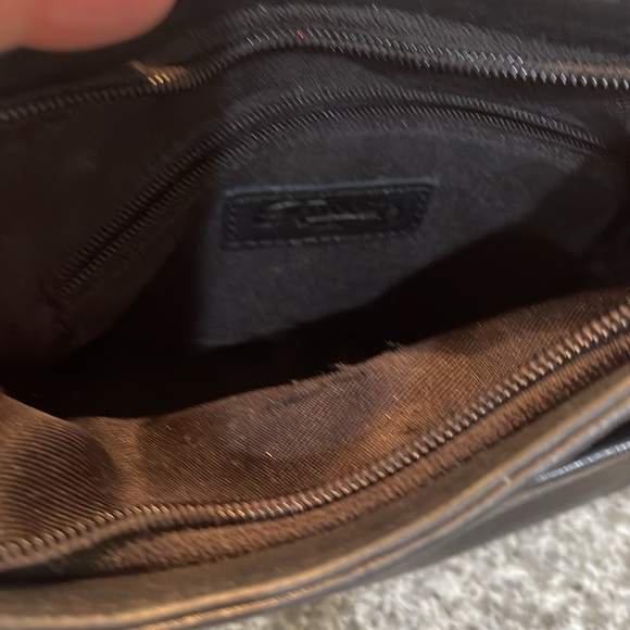 Fossil Black pebbled Leather Crossbody Bag - Picture 5 of 6